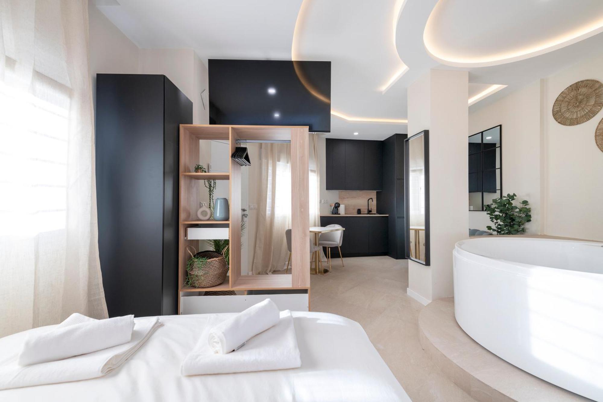 דירות Malaga Boutique V.V Luxury Jacuzzy מראה חיצוני תמונה